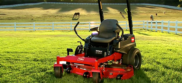 Large Area Mulch Mowing